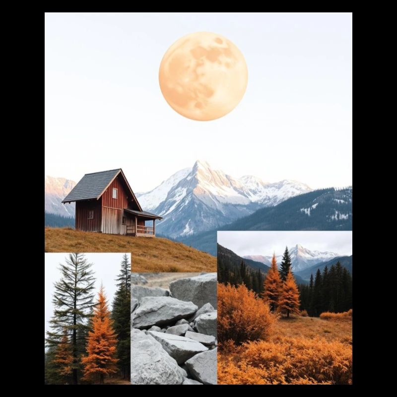 Hütte.