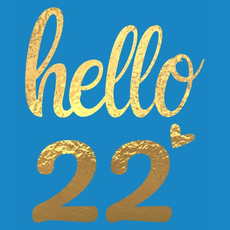 Hello 22 doré