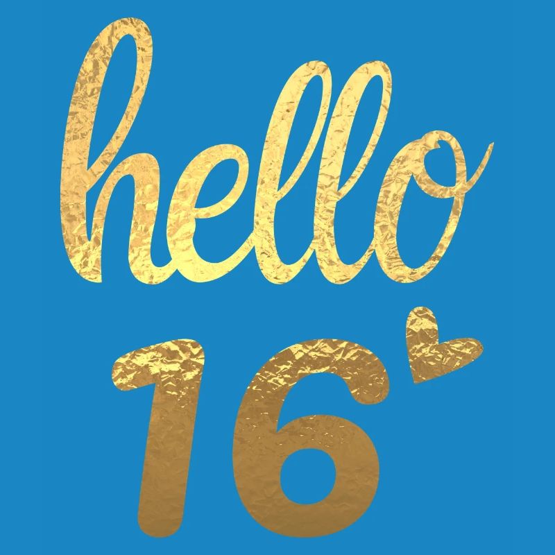 Hello 16 doré
