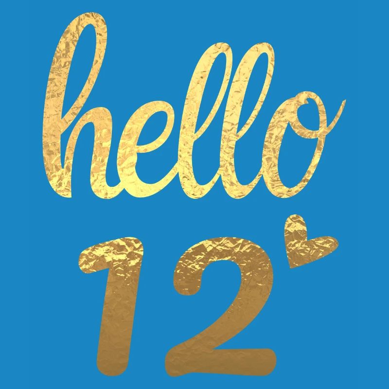 Hello 12 doré