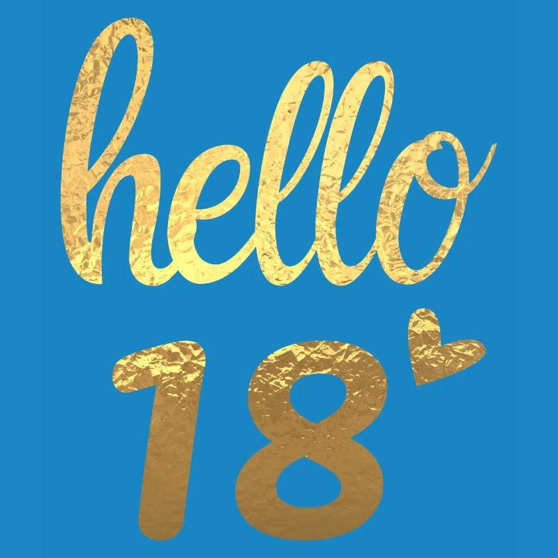 Hello 18 doré