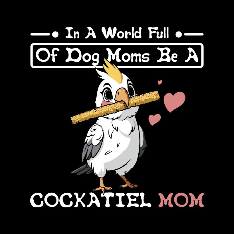 Dans un monde plein de mamans chiens, soyez une maman calopsitte