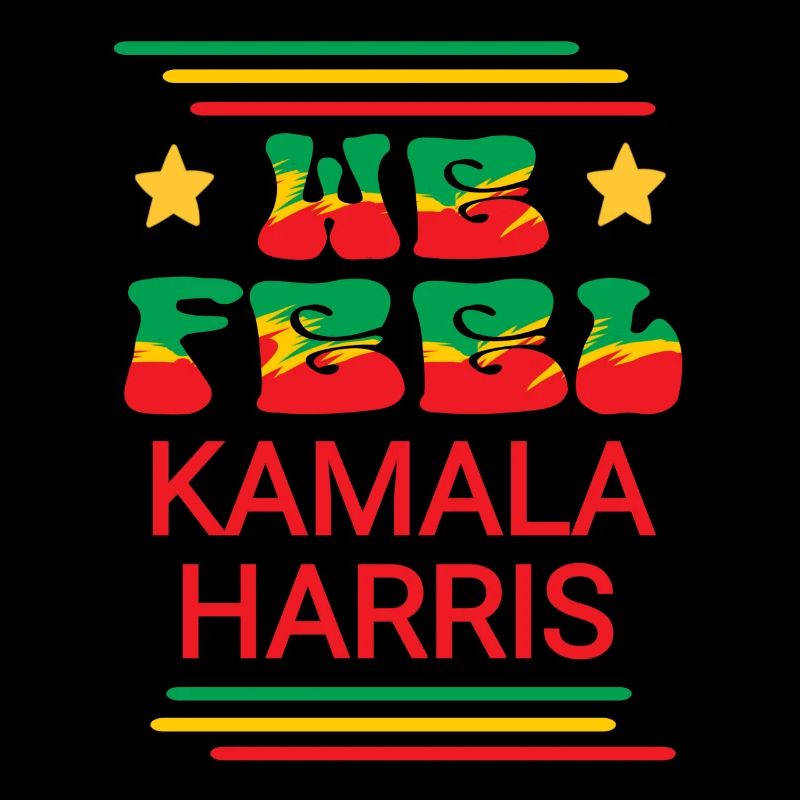 Kamala Harris Rasta style