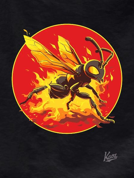 Burning Flying Ant