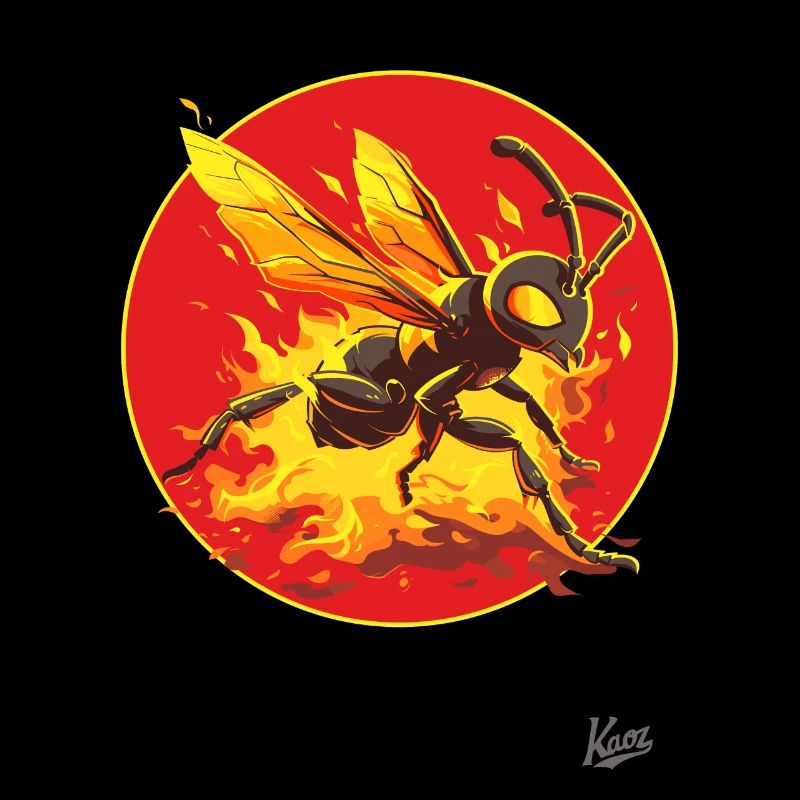 Burning Flying Ant