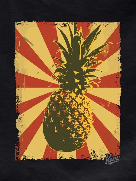 Propaganda style pineapple