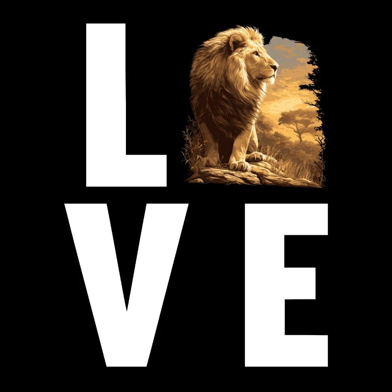 Lion Löwen Löwe