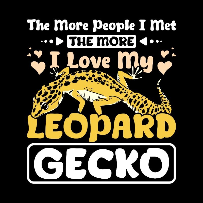 Plus je rencontrais de gens, plus j’aimais mon gecko léopard