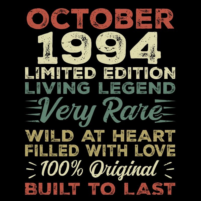 1994 October 1994 birthday October 1994 Original