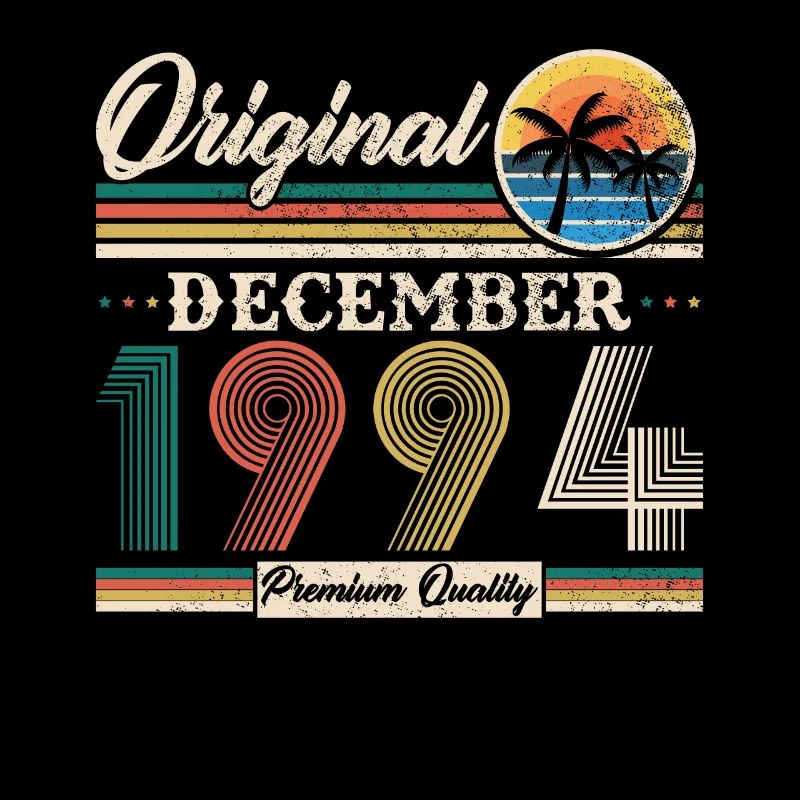 Birthday Gift Born In December 1994