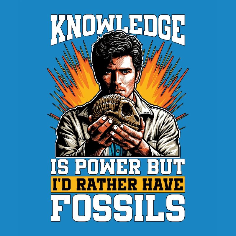 Fossil Hunter Knowledge Is Power Paleontologist