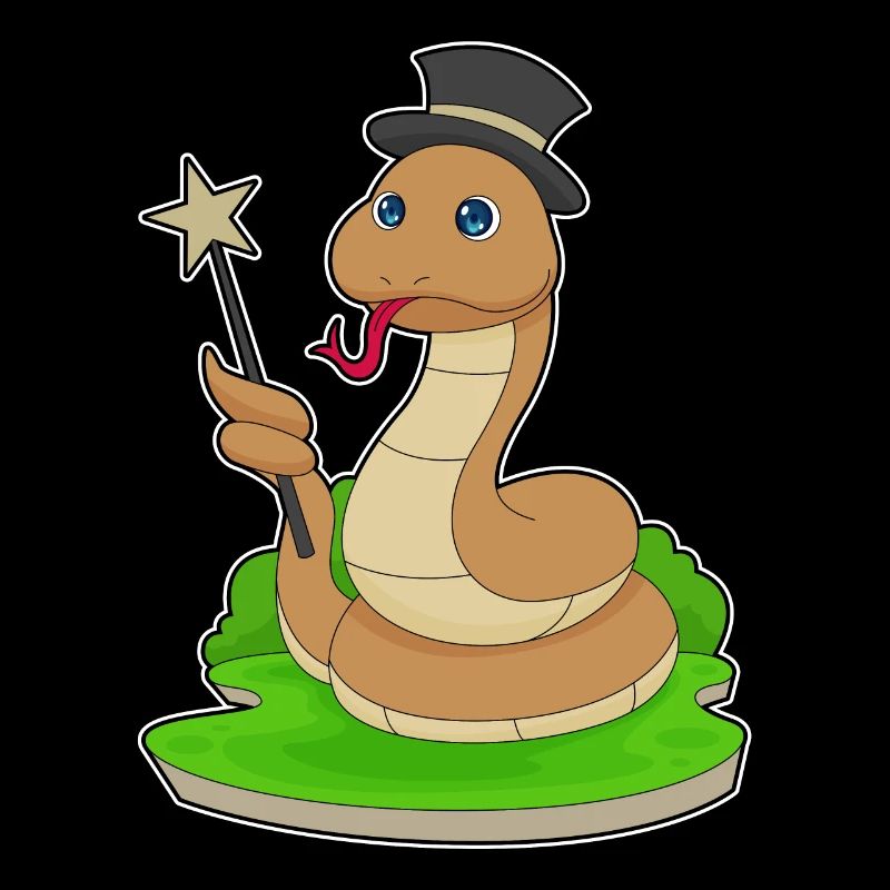 Snake Wizard Wand