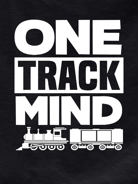 Single-track idea: railway, train