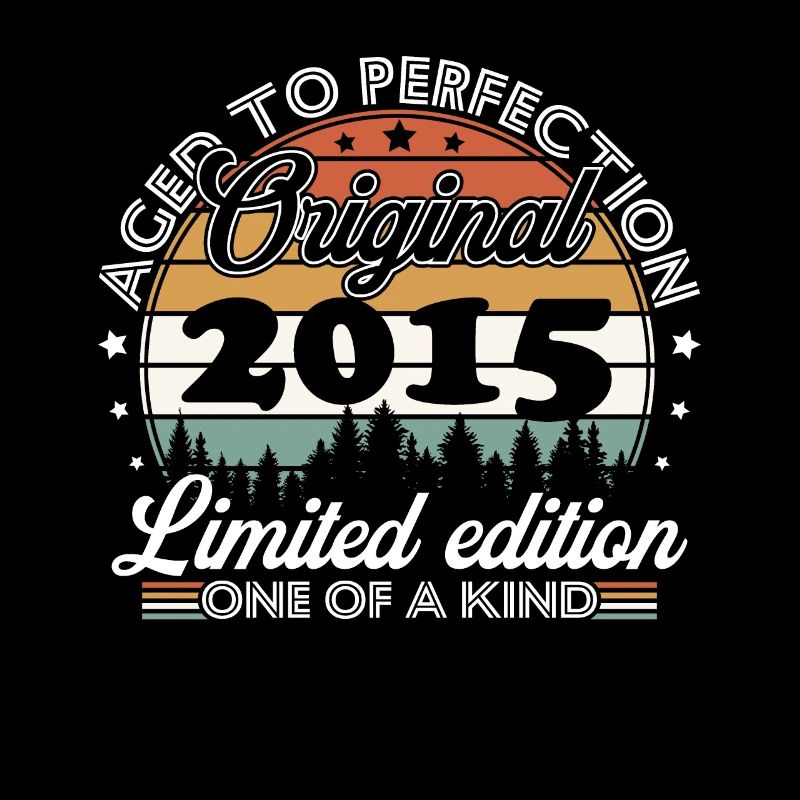 Original 2015 Vintage 10th Anniversary Gift