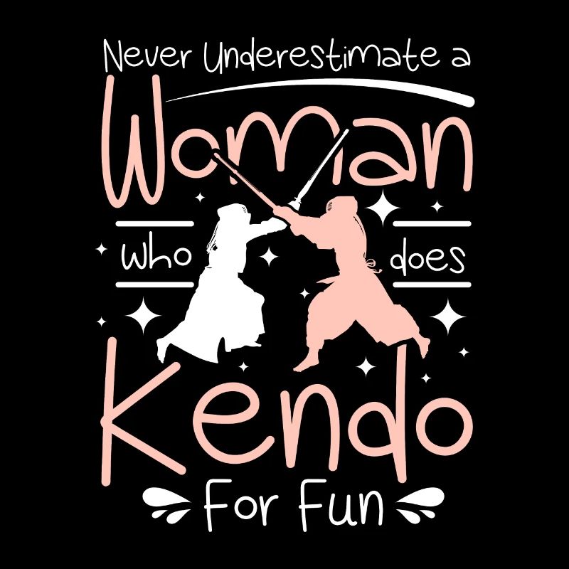 Never underestimate a women who does kendo for fun