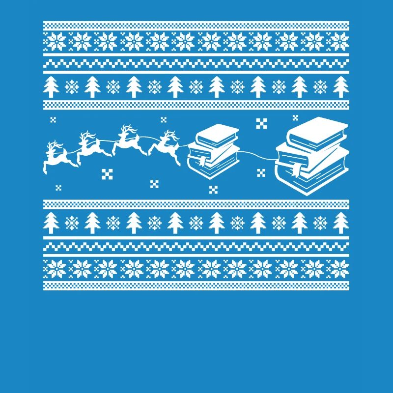 Reader Reading Book Christmas