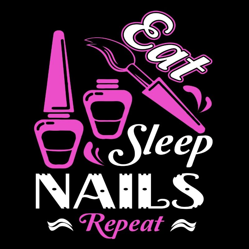 Nails Technician Eat Sleep Nails Repeat