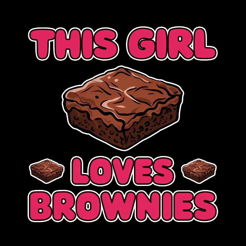 Brownies Spruch Mädchen Lustiges Brownie Geschenk
