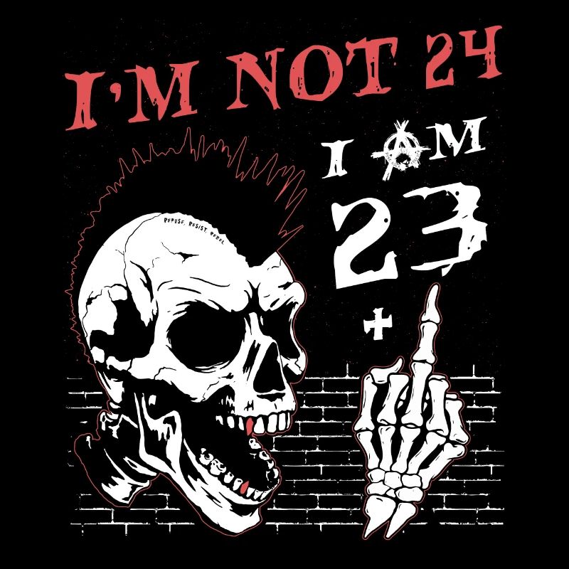 I Am 23 Plus Middle Finger - 24th Birthday