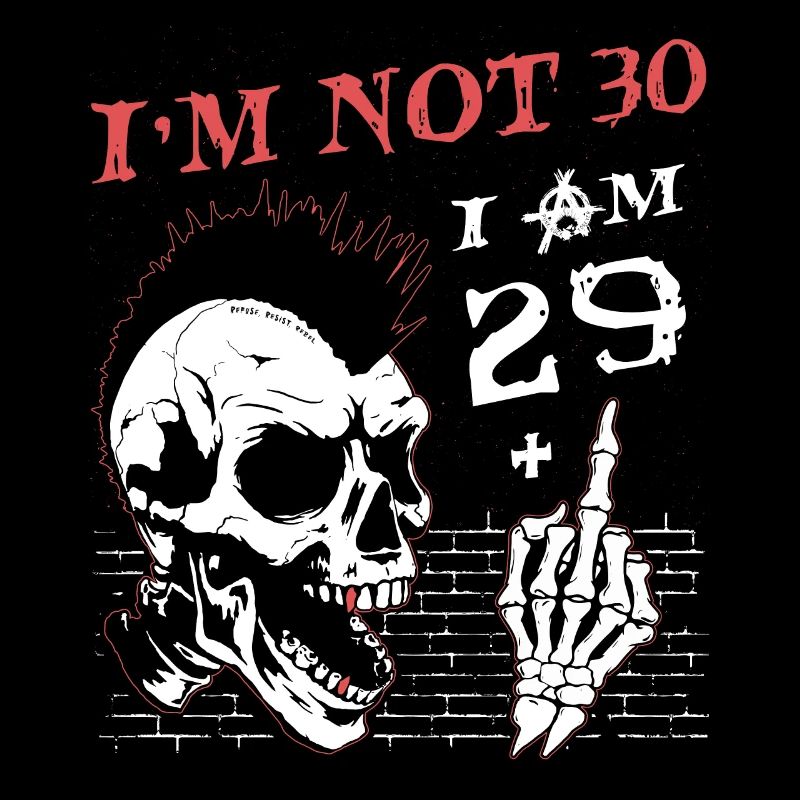 I Am 29 Plus Middle Finger - 30th Birthday