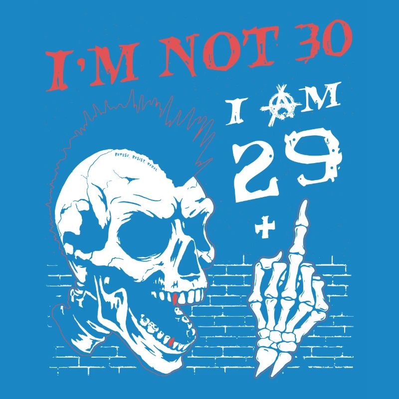 Ich bin 29 plus Mittelfinger - 30. Geburtstag