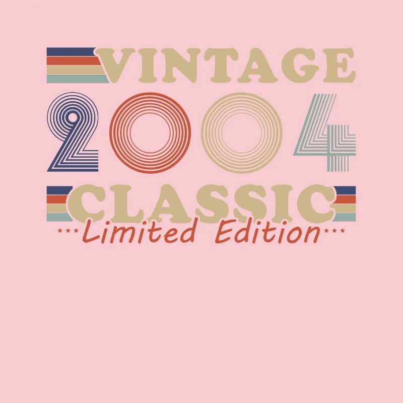 2004 Vintage Retro Geburtstagsgeschenk