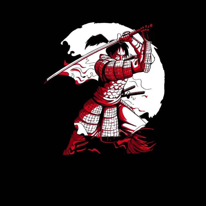 Kanji Japan Katana Schwert Ninja Samurai