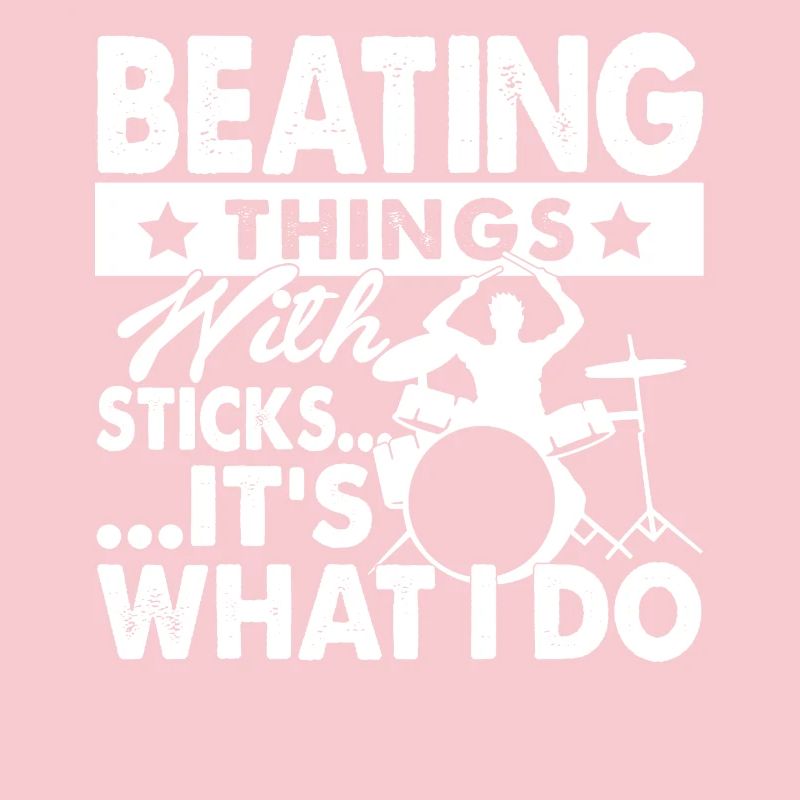 Drummer Drummer Beating With Sticks