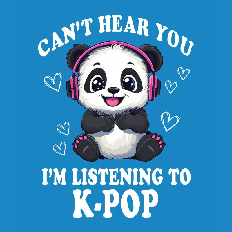 Mignon Panda K-Pop Kpop Corée Musique