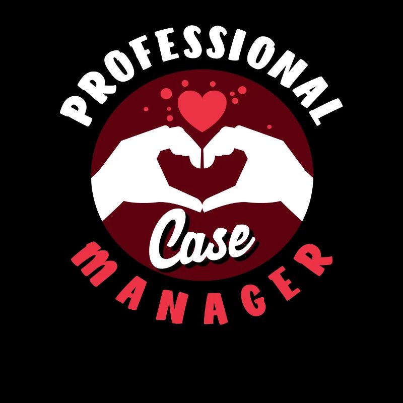 Gestionnaire de cas professionnel Conception Coeur Mains