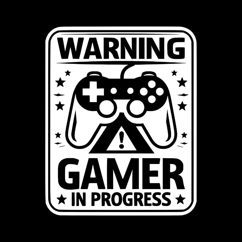 Warning Gamer in Progress