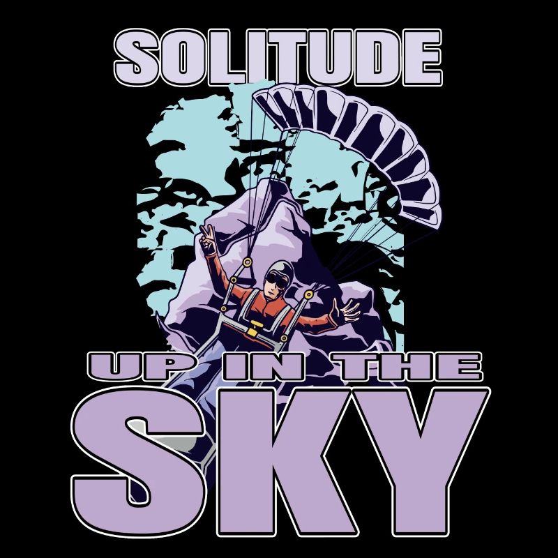 Solitude Up in the Sky – Paragliding