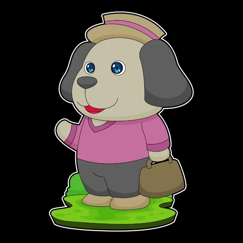 Hund Wanderer Tasche