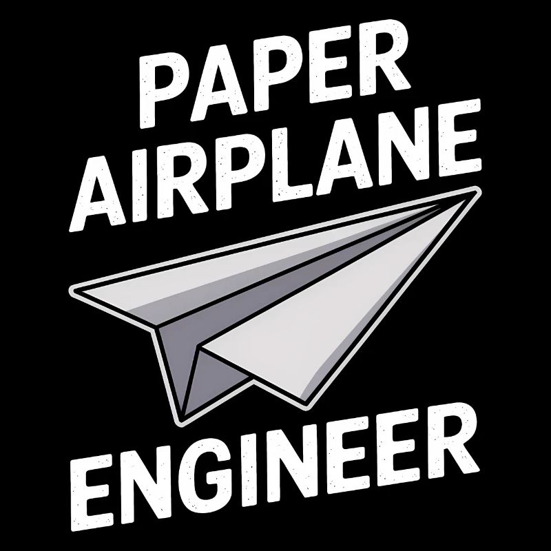 Papierflieger Spruch Witz Papierflugzeug Geschenk