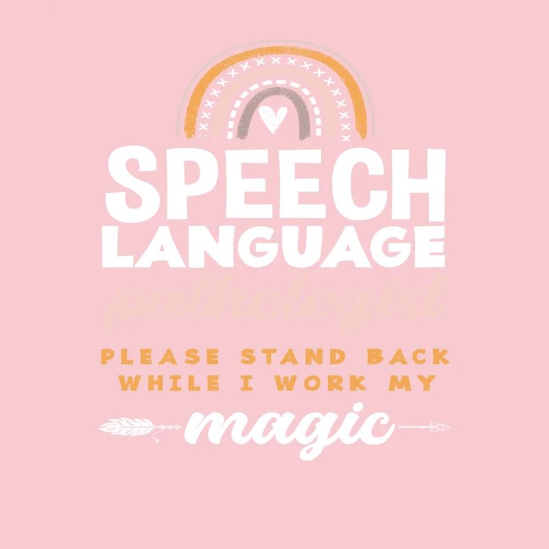 speech therapist please keep your distance while I