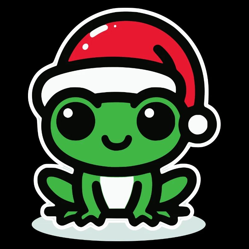 Grenouille de Noël Grenouille
