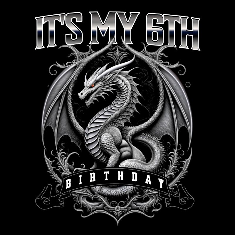 Dragon 6th Birthday Dragon