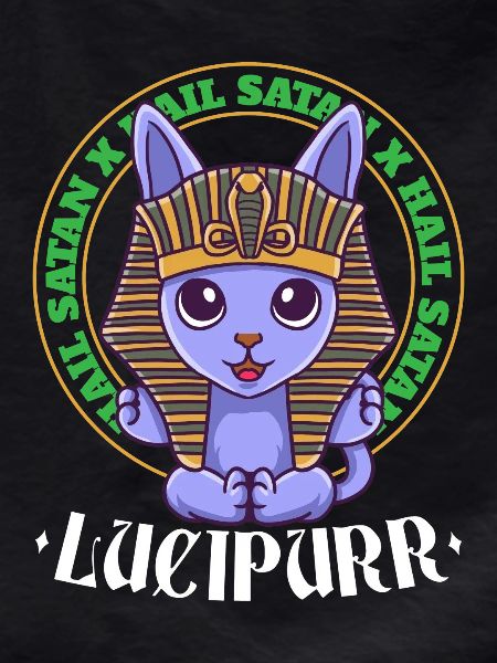 Hieroglyphs Lucipurr Mythology