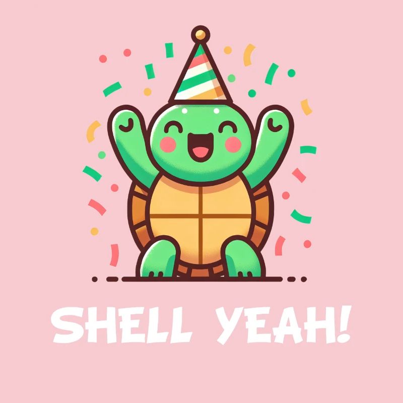 Shell Yeah! Celebration Turtle
