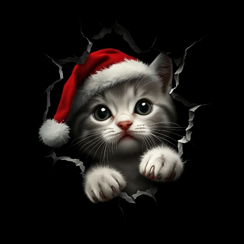 Chat Propriétaire Chats Noël Noël Chat