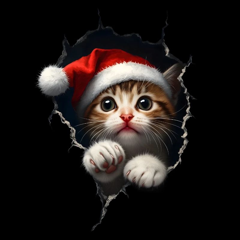 Chat Propriétaire Chats Noël Noël Chat