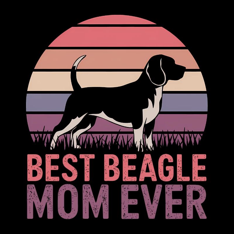 Beagle Mama Hund Mutter Lustiges Beagle Geschenk