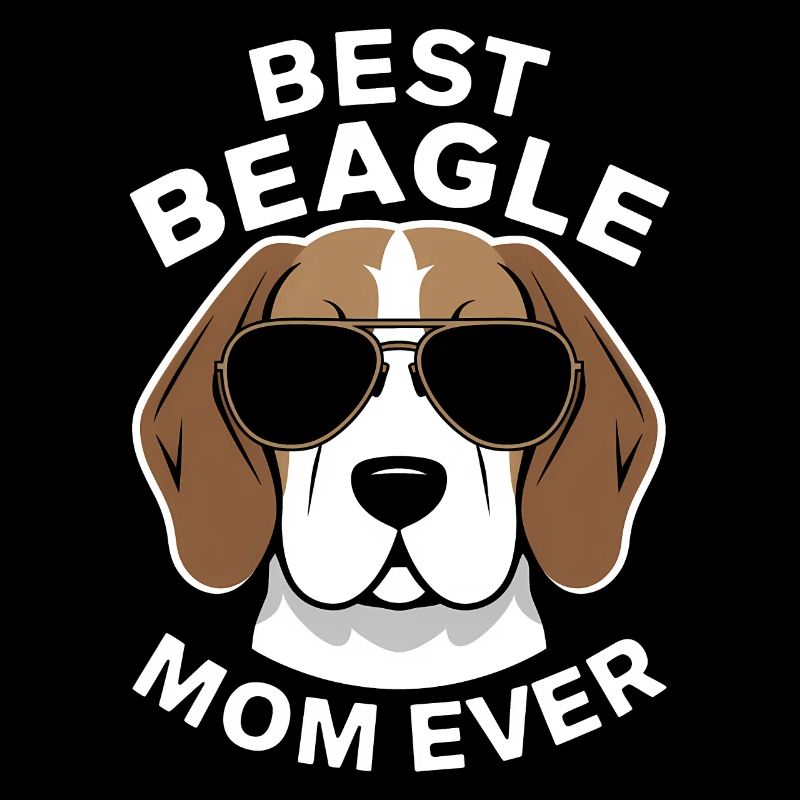 Beagle Mama Hund Mutter Lustiges Beagle Geschenk