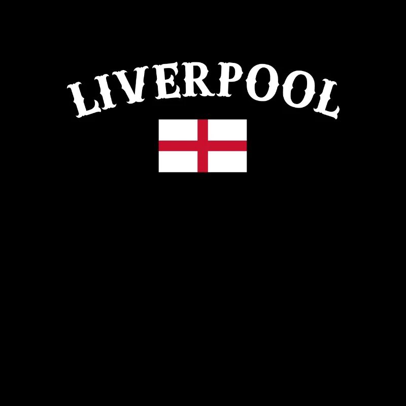 Liverpool Angleterre Anglais Drapeau Anglais