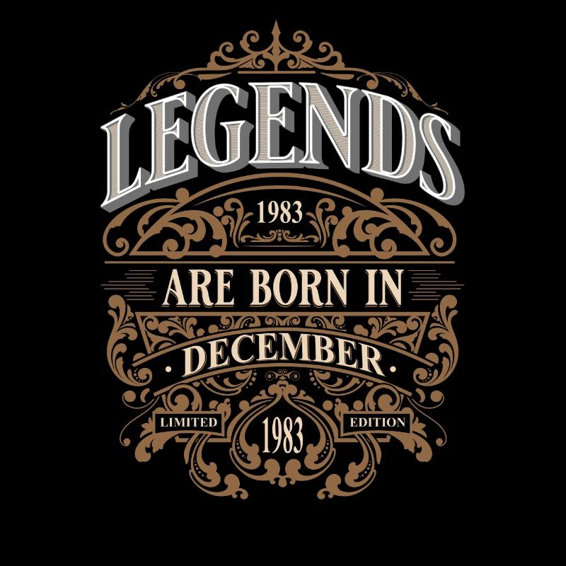 1983 Décembre Naissance Anniversaire Année de naissance