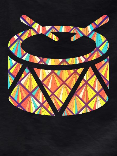 Bass Drum Geometric