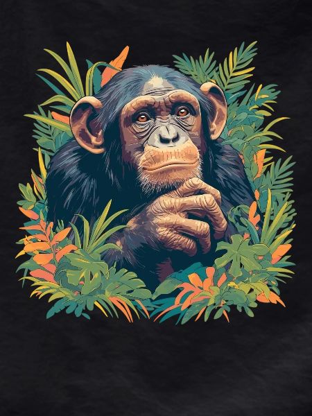 Chimpanzee Schimpansen Schimpanse
