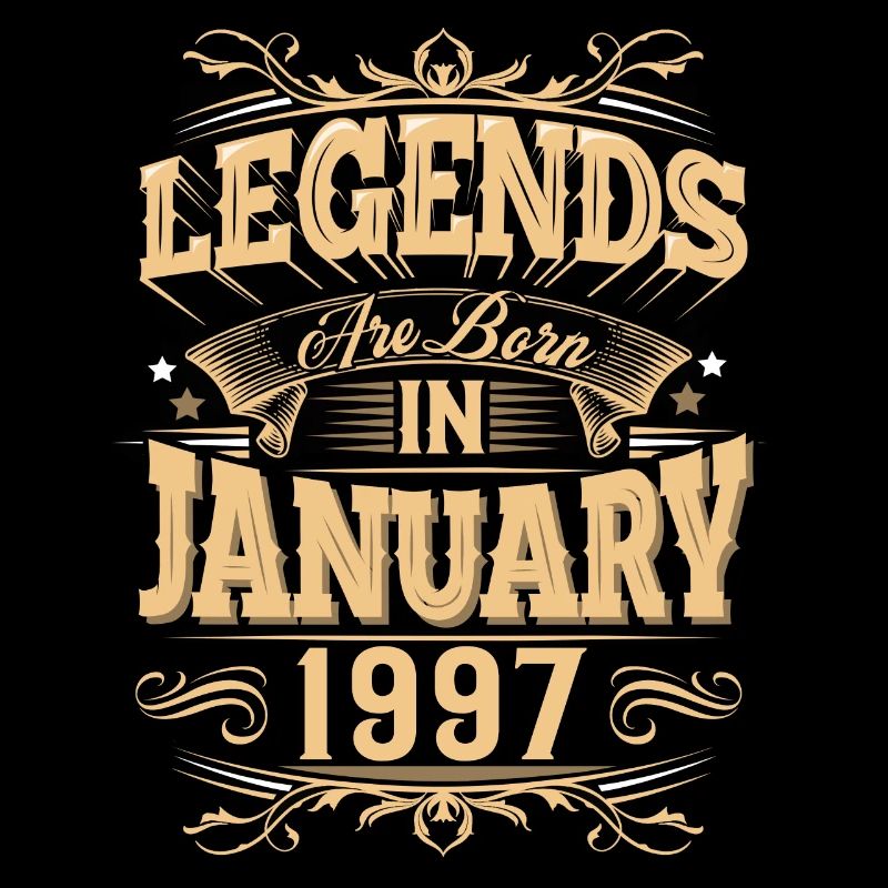 Légende de l’anniversaire de janvier 1997
