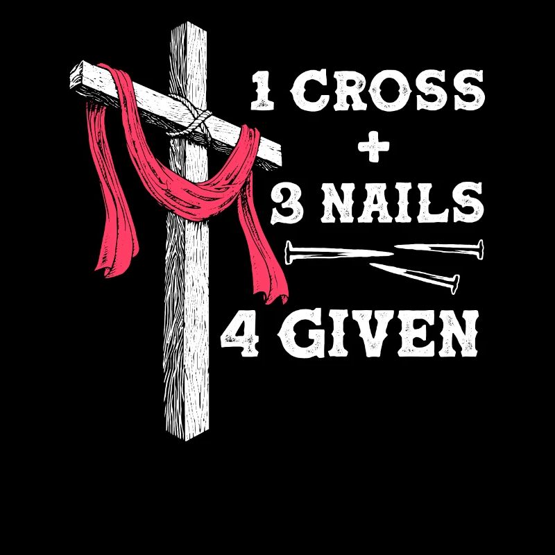 Christian Faith - 1 Cross 3 Nails 4 Given Message