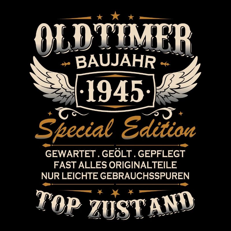 Oldtimer Baujahr Jahrgang 1945 Geburtstag Geschenk